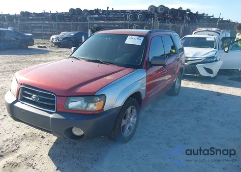 2004 Subaru Forester 2.5Xs из США, поврежденный, VIN JF1SG656X4H749311